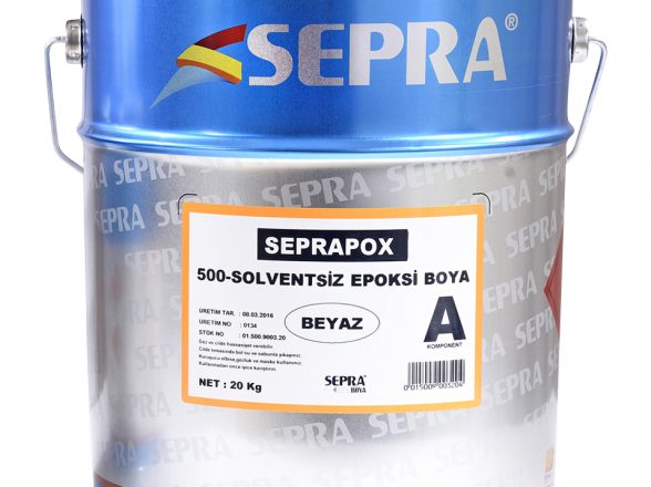 Seprapox Solventsiz Epoksi Boya